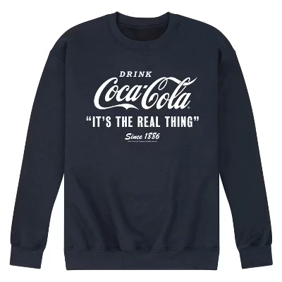 Мужская флисовая толстовка It's The Real Thing с графическим принтом