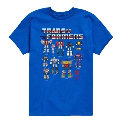 Футболка для мальчиков Transformers Grid