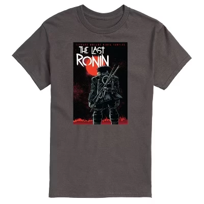 Мужская футболка TMNT The Last Ronin с принтом, антрацитовая
