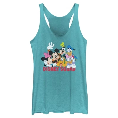 Женская группа Mickey & Friends Disney Squad Сфотографировала гоночный танк