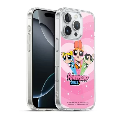 Мягкий гелевый чехол Powerpuff Girls Graphics для Apple iPhone 16 Pro от MagSafe group