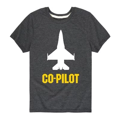 Футболка Pilot Co с коротким рукавом и графическим рисунком heather charcoal