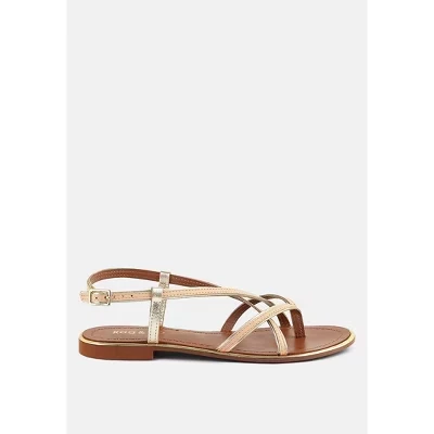 Женские босоножки Rag & Co. Pheobe, плоские, бежевые