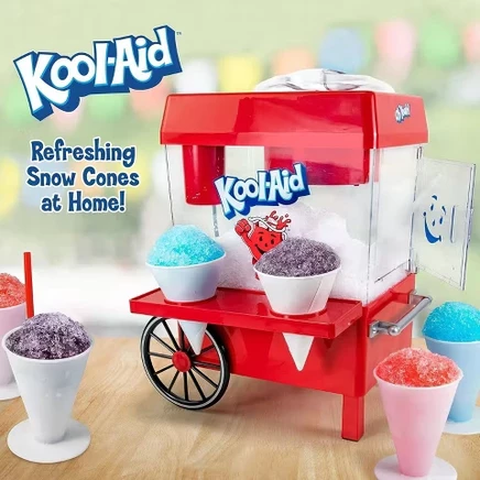 Машина для производства мороженого Kool-Aid Snow Cone - Ретро настольная машина для приготовления слякоти