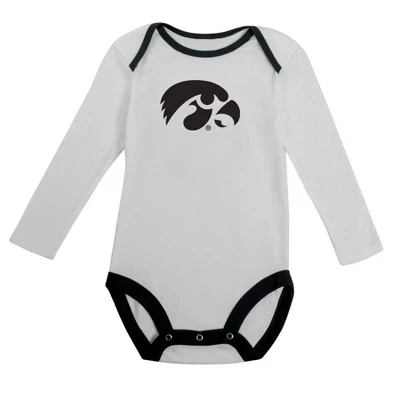 Боди с длинными рукавами для маленьких мальчиков Iowa Hawkeyes' 2pk