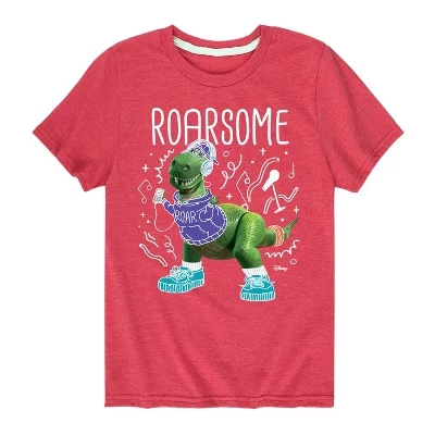 Футболка для мальчиков Disney Roarsome, красная