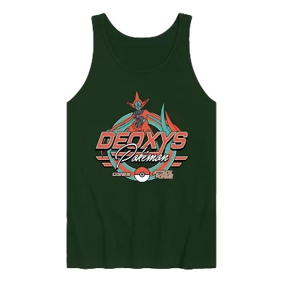 Мужская майка Pokemon Deoxys Racing, зеленая