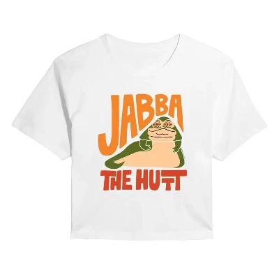 Женская футболка Star Wars Jabba Hutt, белая