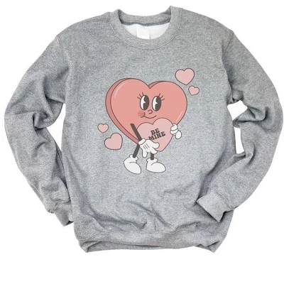 Женский свитшот Simply Sage Market Be Mine, графитовый