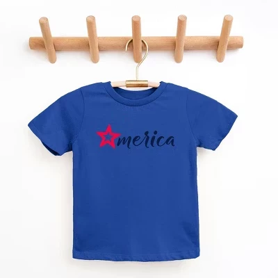 Детская футболка The Juniper Shop «Звезда Merica», синяя