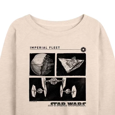 Женская рубашка Concept Imperial из легкого французского махрового полотна с широким вырезом и длинным рукавом, выполненная в графическом стиле.