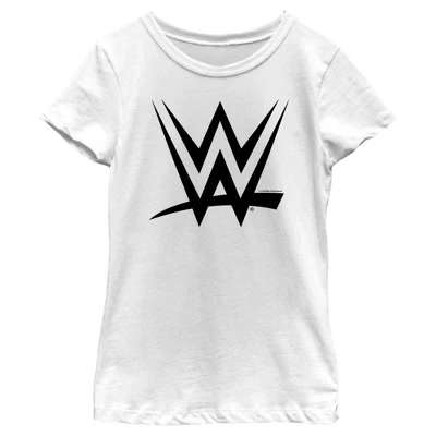 Футболка для девочек WWE, белая