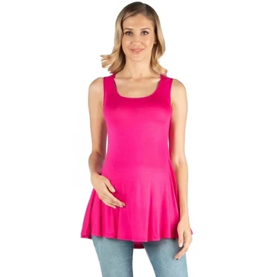Майка для беременных 24seven Comfort Apparel, розовая