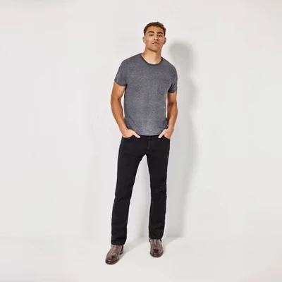 Мужские джинсы Wrangler Regular Fit Straight, черные