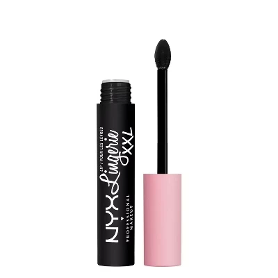Жидкая губная помада для губ Lip Lingerie XXL Smooth Matte - 16 часов Longwear - 0,13 жидких унций черного цвета