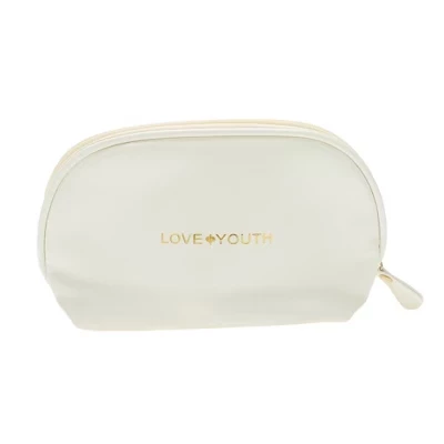 Косметичка Unique Bargains на шнурке, белая