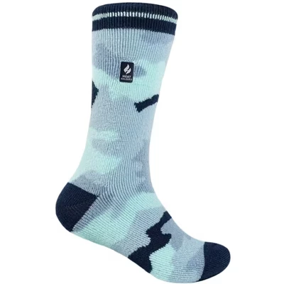Детские носки Angel LITE™ Camouflage Crew синего цвета
