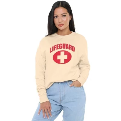 Женская толстовка Lifeguard Crew stone