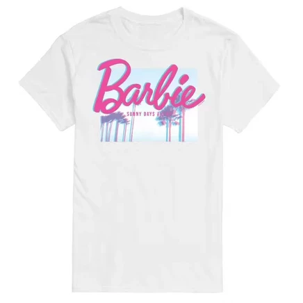 Мужская футболка Barbie Sunny Days Ahead, белая