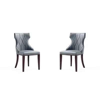 Набор из 2 стульев Manhattan Comfort Reine, серый