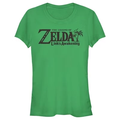 Футболка Nintendo Zelda Link's Awakening, зеленая