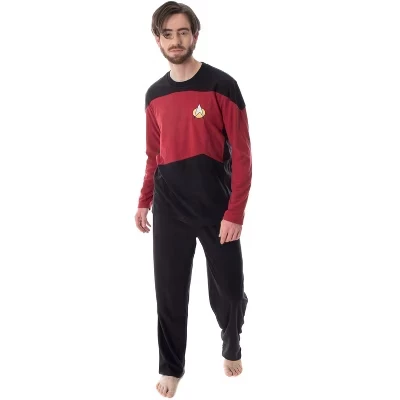Мужская пижама Star Trek «Пикард», черная