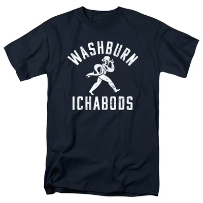 Мужская футболка NCAA Washburn Ichabods, синяя