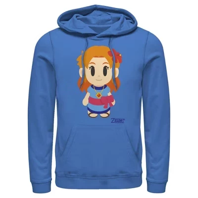 Мужское худи Nintendo Zelda Marin, синее