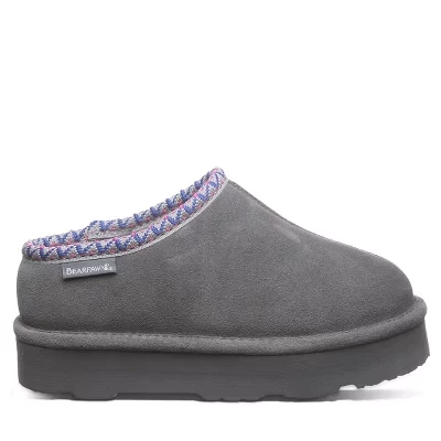 Детские тапочки Bearpaw Martis, угольно-серые