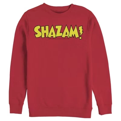 Мужская толстовка Justice League Shazam, красная