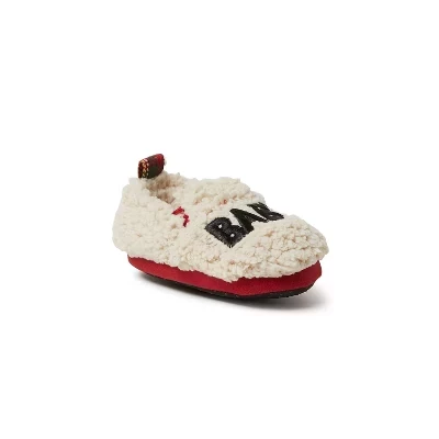 Детские тапочки Dearfoams Baby Bear, красные