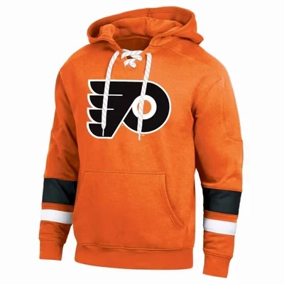 Мужская толстовка с капюшоном Philadelphia Flyers с длинным рукавом и кружевом