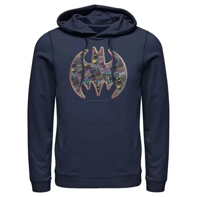 Мужское худи DC Comics Batman Shield Logo, синее