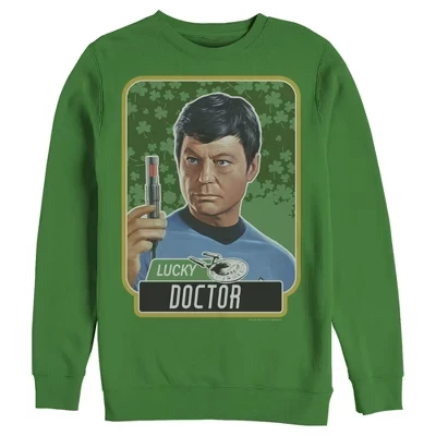 Men's : The Original Series St. Patrick's Day Lucky Doctor McCoy Sweatshirt