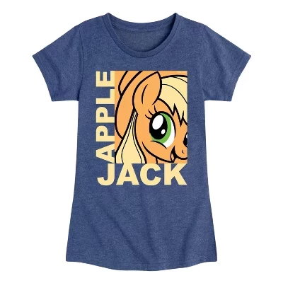Футболка для девочек My Little Pony Applejack, синяя