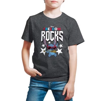 Футболка Freedom Rocks с коротким рукавом и графическим рисунком heather charcoal