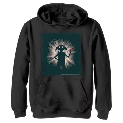 Толстовка с капюшоном для мальчика Dobby Elf Magic Snap Pull Over черный