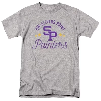 Мужская футболка Athletic Heather от Университета Висконсина Stevens Point Official Pointers