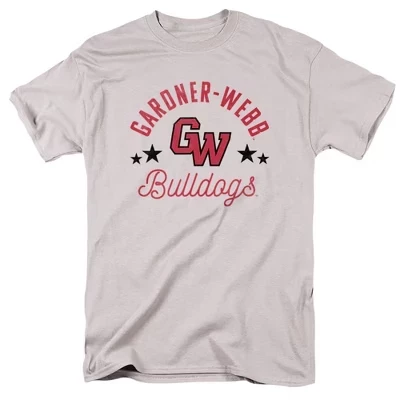 Мужская футболка NCAA Gardner Webb Bulldogs, серебристая