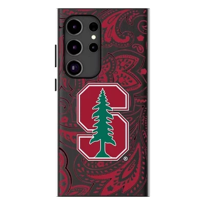 Чехол для мобильного телефона, совместимый с NCAA ACC Universities Paisley MagSafe для Samsung Galaxy stanford cardinal
