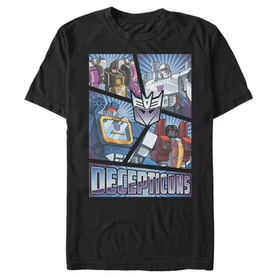 Мужская футболка Transformers Decepticons, черная