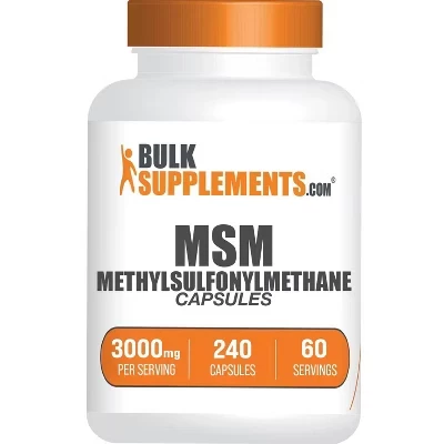БАД BulkSupplements MSM капсулы