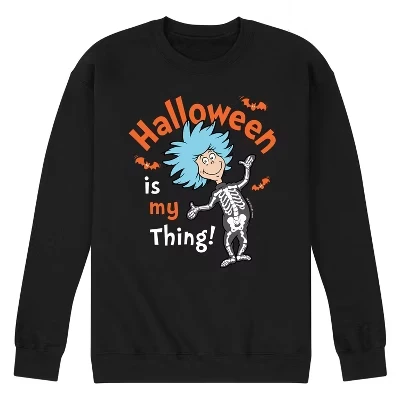 Мужская флисовая толстовка Halloween Is My Thing с графическим рисунком, черная