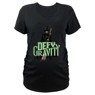 Женская футболка для беременных Elphaba Defy Gravity, черная