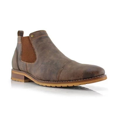 Мужские ботинки Ferro Aldo Sterling Chelsea MFA606325, каштановые