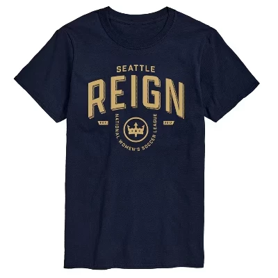 Мужская футболка Seattle Reign Industrial с коротким рукавом и графическим рисунком