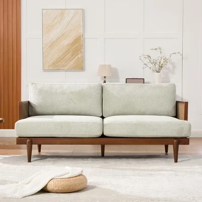 Диван Christopher Knight Home Quince, 3-местный, светло-зеленый