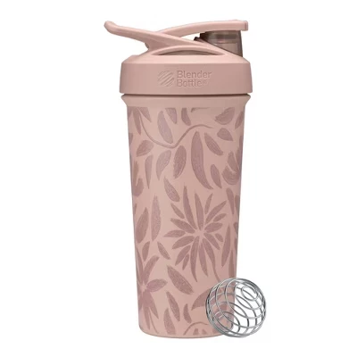 Бутылка BlenderBottle Strada 740 мл, бежевый цветочный