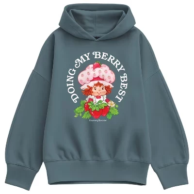 Женское худи Strawberry Shortcake «Berry Best», синее