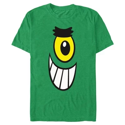 Мужская футболка Plankton Full Face Art с изображением Планктона